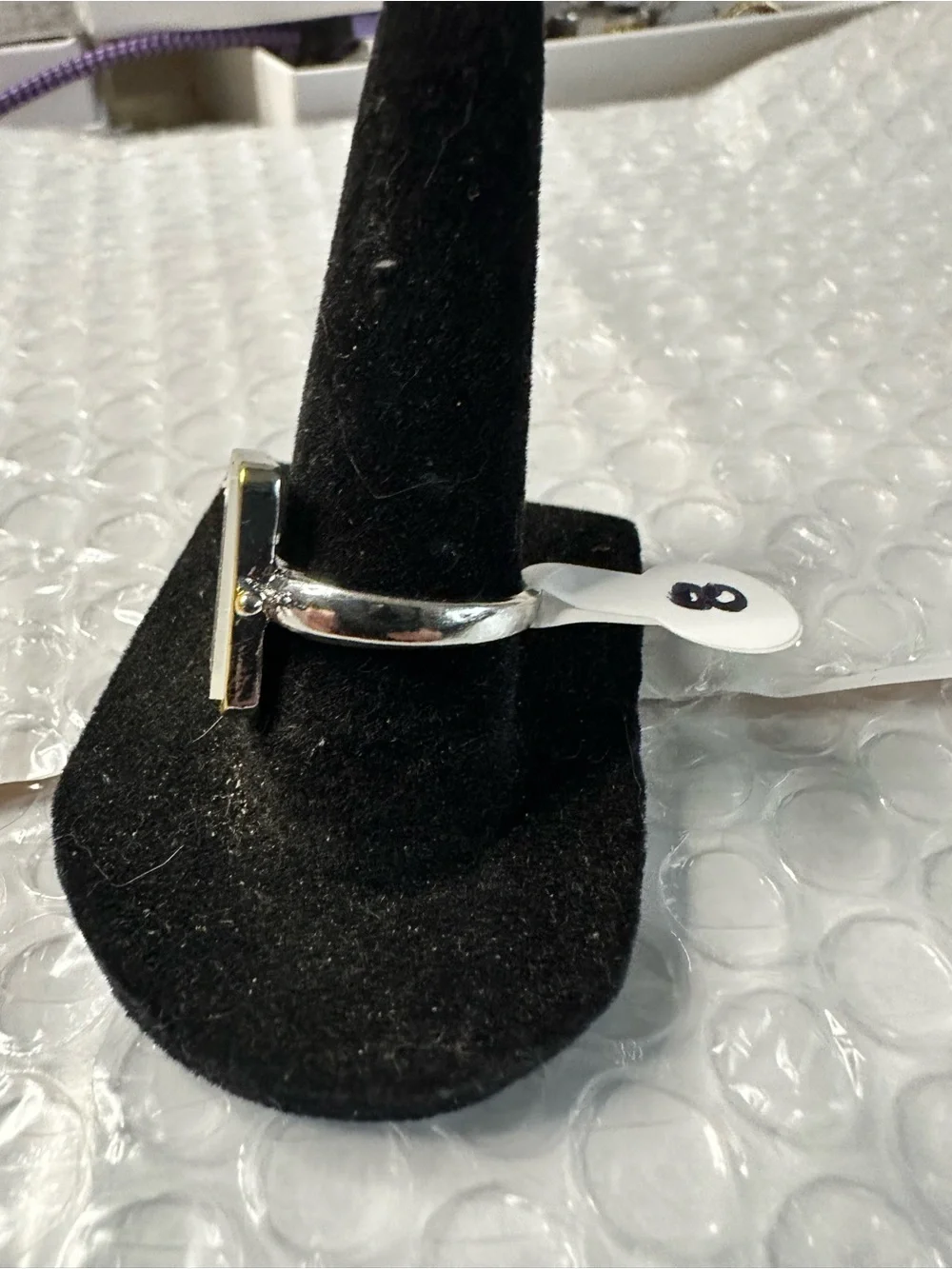 Ring elegant silver